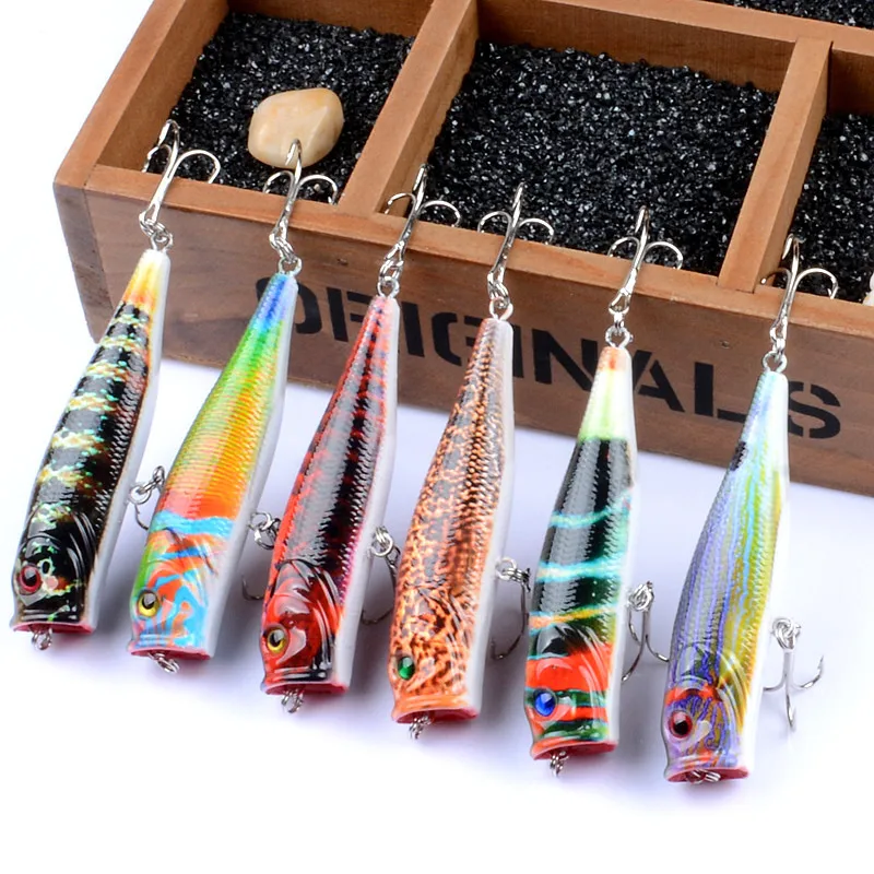 

56pcs Multi Type Hard Soft Lifelike Spoon Popper Crankbait Minnow Fishing Lure Set