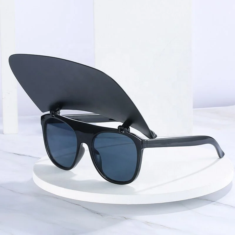 

2022 Wholesale Vintage Sunshade Frame Ins Sun Glasses Women Popular Folding Cheap Sunglasses, Pantone color