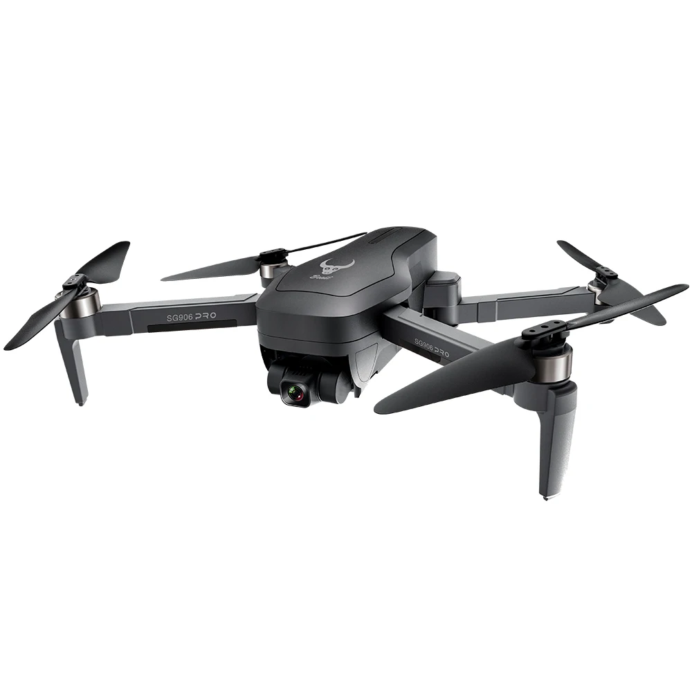 

POSK Camera Drone 3 Axis Gimbal Professional 4K HD GPS WiFi FPV RC Quadcopter Remote Dron ZLL SG906 Pro2 with megaphone