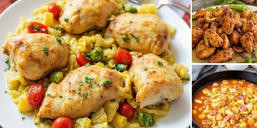 Thai-Inspired Saffron Coconut Chicken Curry