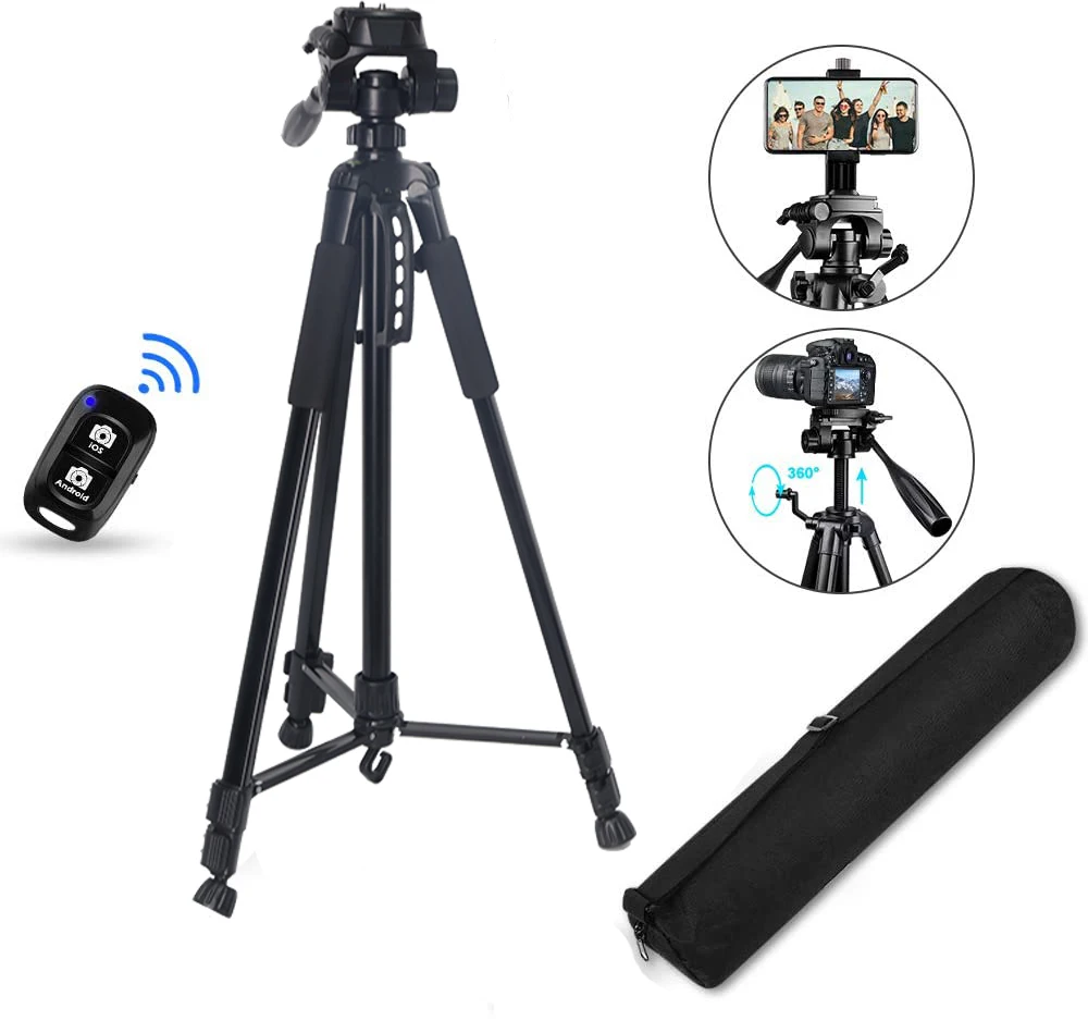 Hot Products 2020 10 Inch Ring Tripod Mobile Celphone And Camera Floor Smartphone Tripod Lamp Stand