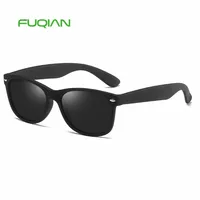 

Cheap Logo Polarized Ray Band Plastic Square Sunglasses Sun Glasses