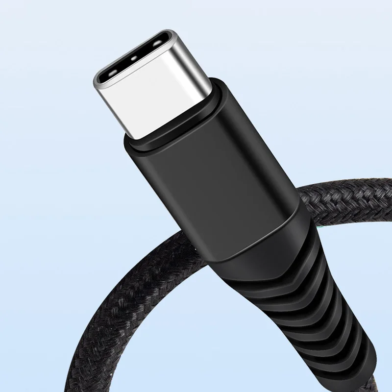 

Premium 1M 3.3FT 60W 3A PD Fast Charging USB Type C To USB Type C Cable For iPad Phone Tablet, Black