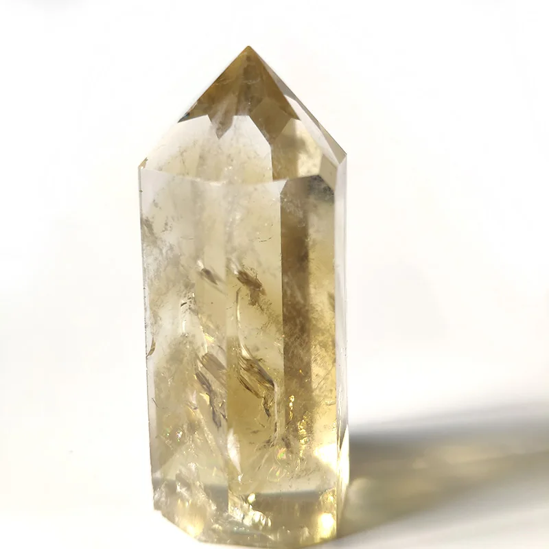 

wholesale Natural Clear Smoky crystal Quartz wand Citrine Points