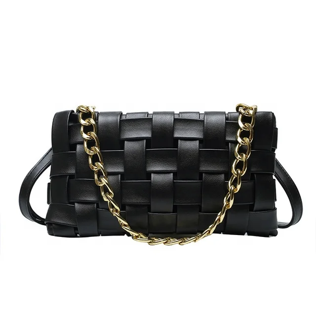 

Personalized Woven Small Square Bag Manufacturers Customized Chain Shoulder Bag Fashion Trend Messenger bag, White, red,khaki , green,black