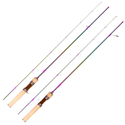 Solid Tip Trout Lure Rod UL Power 1.68m Ultralight 1-8g 2-6lb Carbon Spinning/Casting Rod Probale Fishing Pole