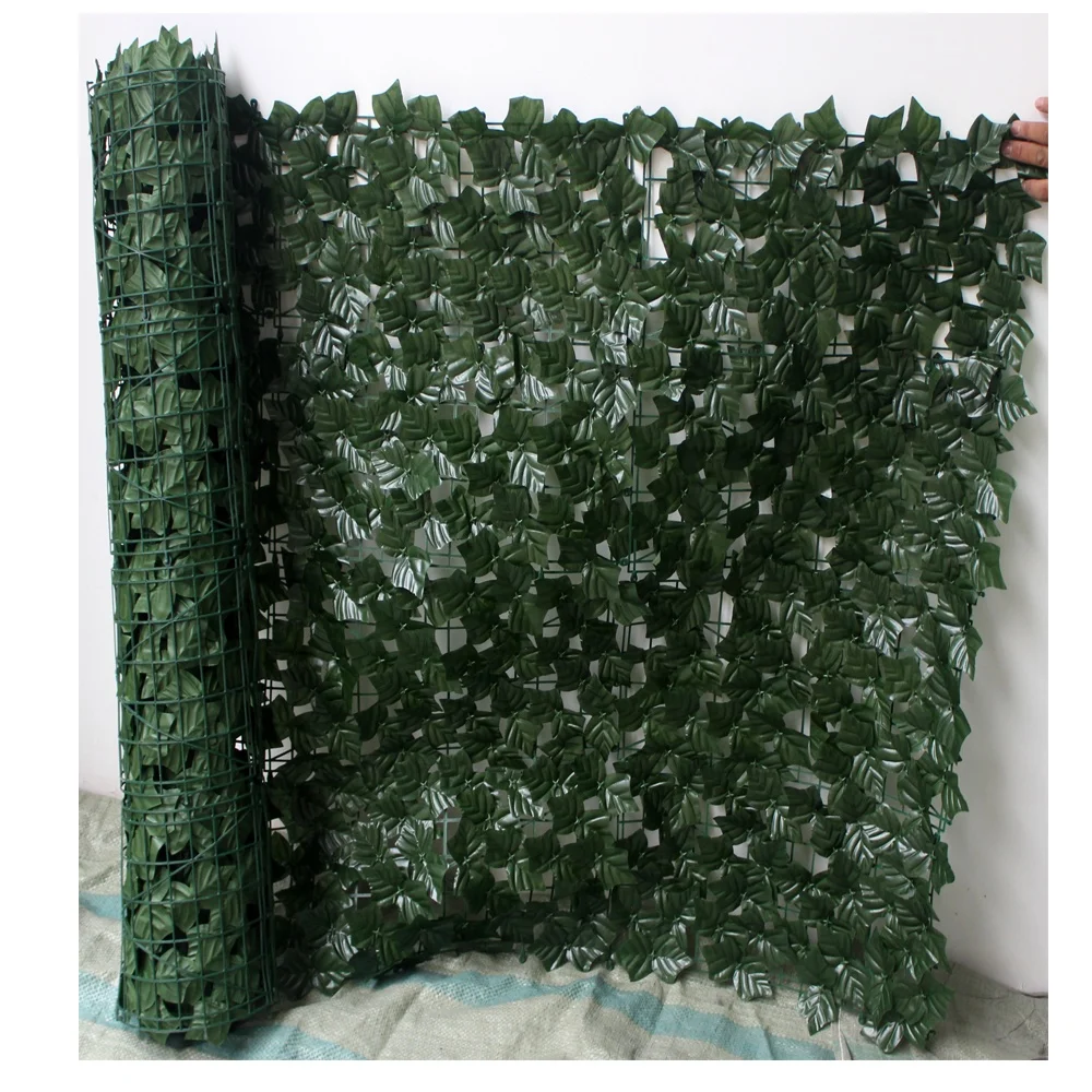 

Artificial Leaves Wall 25*50 cm Customized Size Plastic Free Stitching Artificial Garden Grass Green Plant Pot Decoration Wall, As pictures show :green