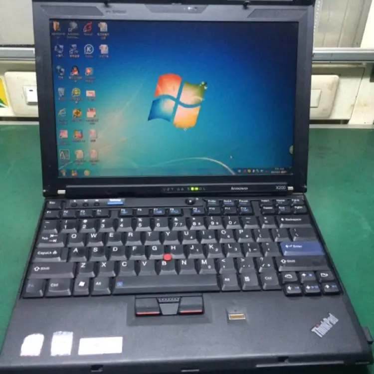 

Used laptop in bulk X201 dual Core I5 12inch Second Hand notebook computer Laptop 90% NEW Office student Refurbished lapptops, Black