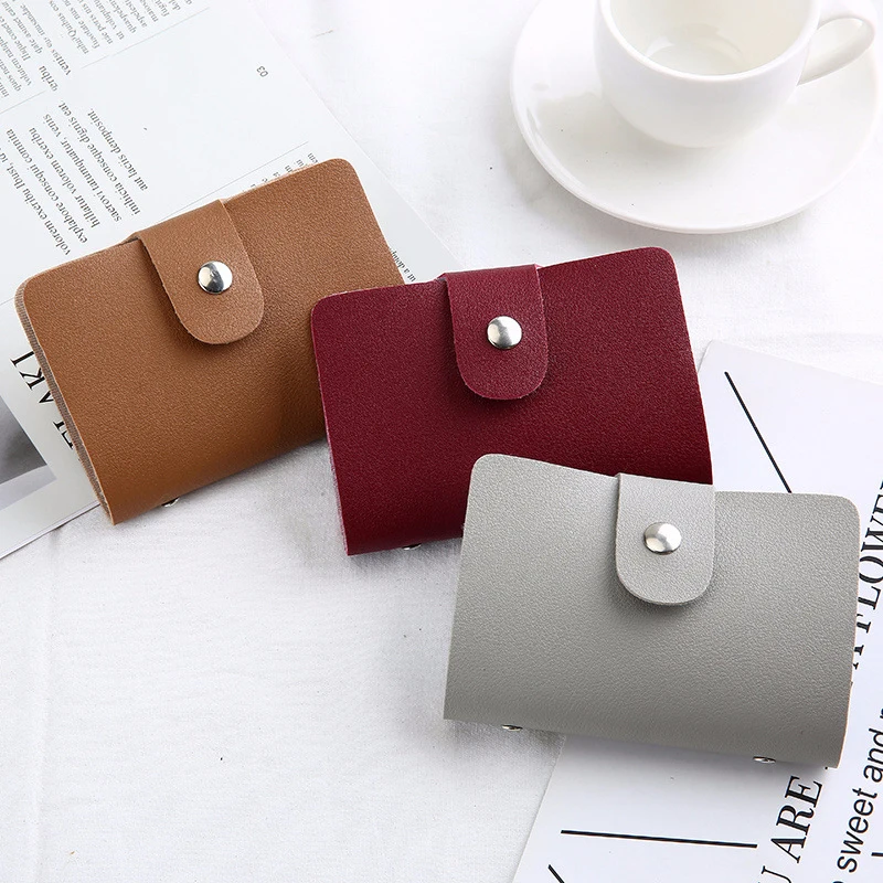 

Fashion PU leather function card case bank card case promotional gifts custom