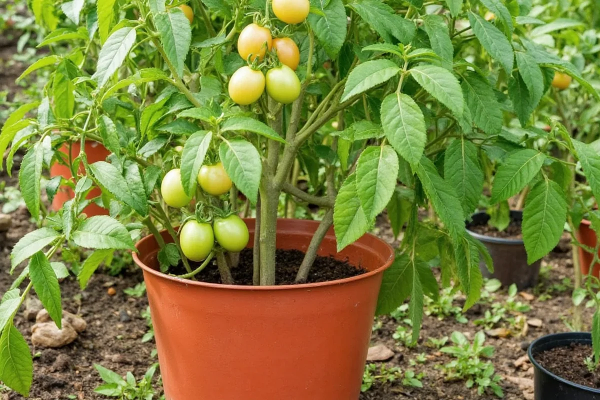 how much room does a tomato plant need