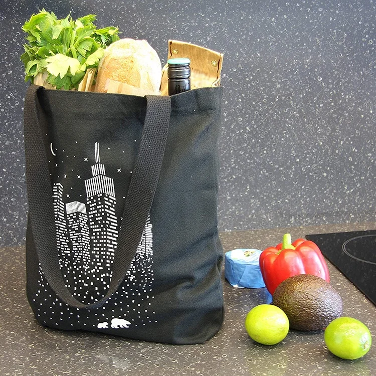 

Wholesale Canvas Bag Tote Custom Reusable Hand Tote Bags with Custom Printed Logo