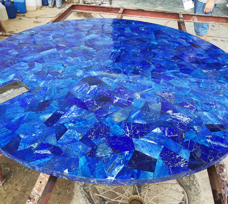 Modern Design Natural Lapis Lazuli Slab For Kitchen ...