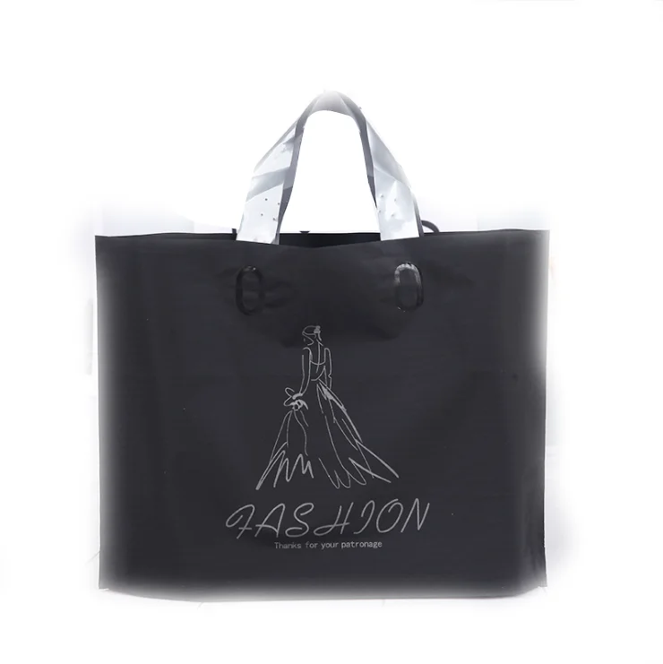 
Luxury custom logo biodegradable waterproof shopping packaging plastic bags 