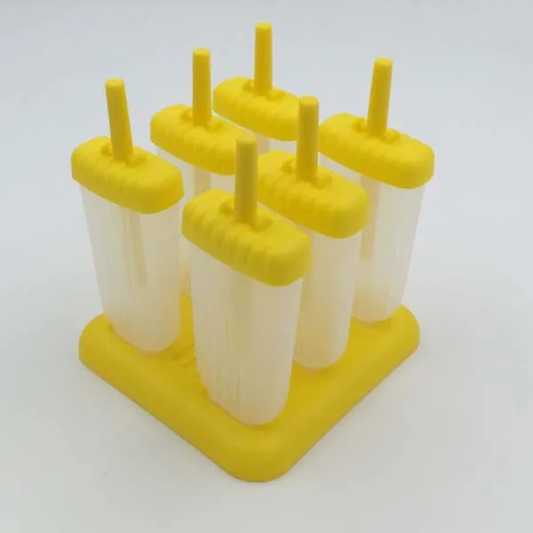 

Reusable Plastic Ice Cream Molds Commercial Pop Popsicle, Pantone no.