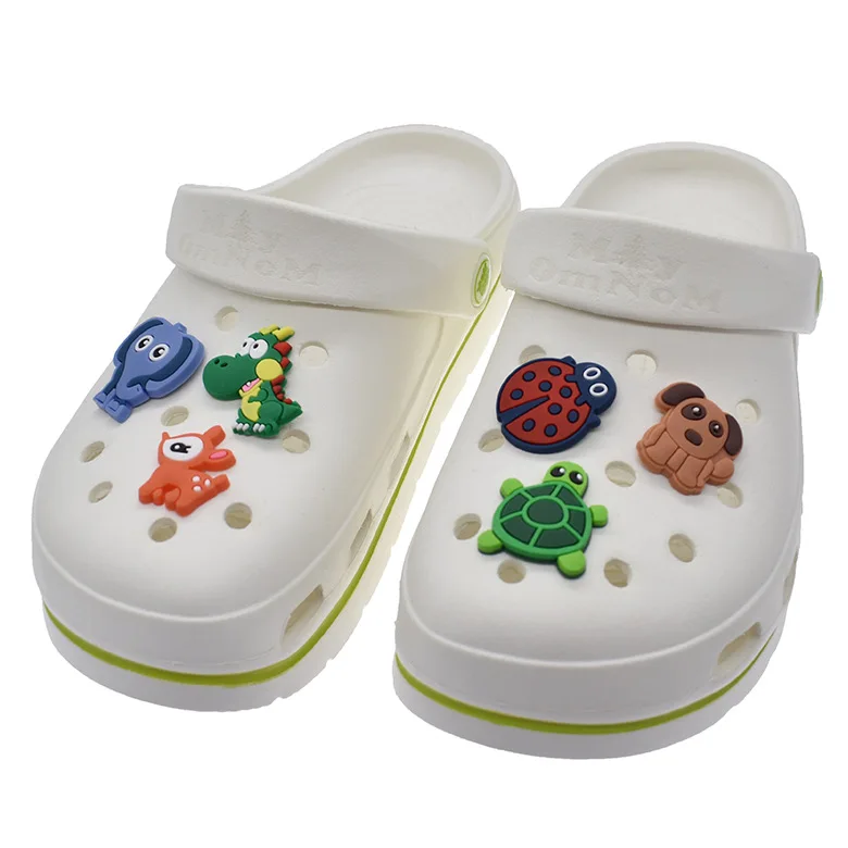 

Wholesale Cute cartoon animal shoe flower decoration shoe buckle pendant, Customized