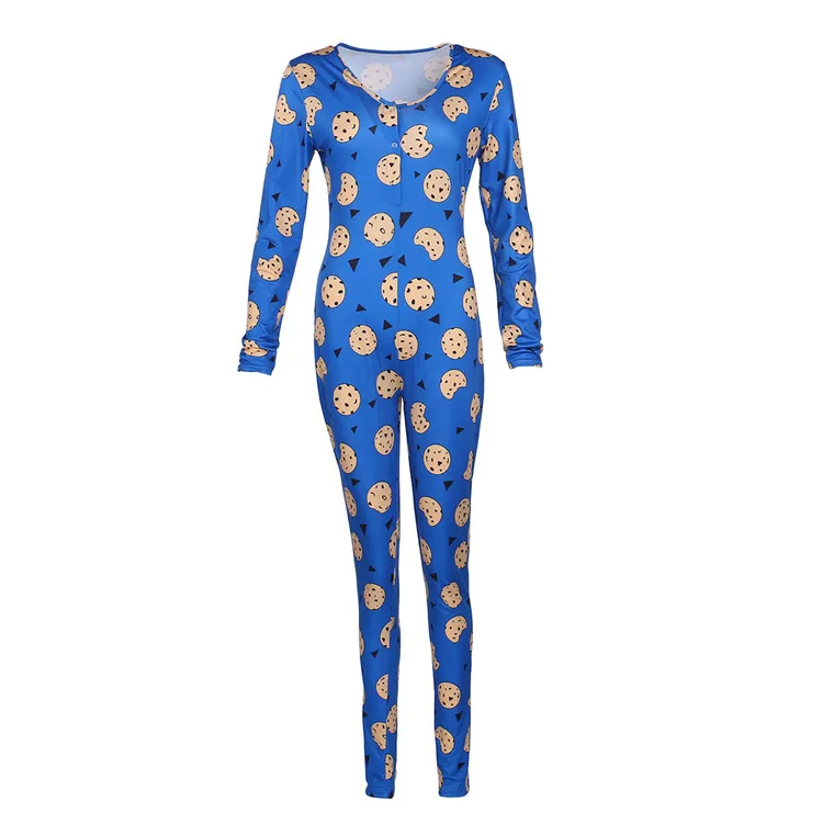 

2020 New Arrival Billion Money Print Long Onesie Pajamas Women Adult Sleepwear Onesie