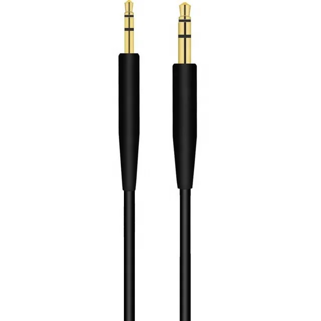

Free Shipping High quality Cable with Mic Volume Control QC35 Headphone Replacement cable, Black