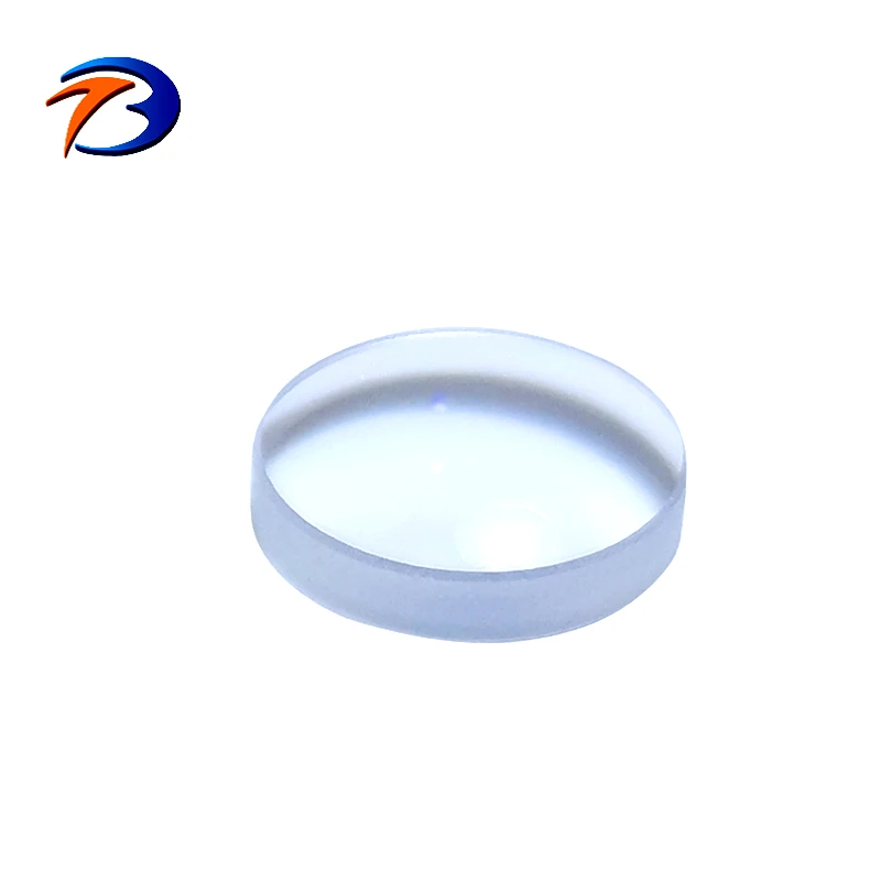 Optical custom positive meniscus lens BK7 Fused quartz glass concave-convex lens for camera