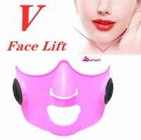 

Chin Lifting EMS Skin Tightening To Reduce Double Chin Firming Face V-Shape Slim Facial Mask