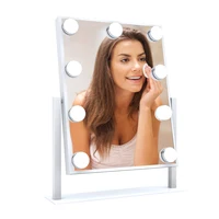 

Hollywood Makeup 9 LED Light Bulb Mirror Cosmetic Desktop