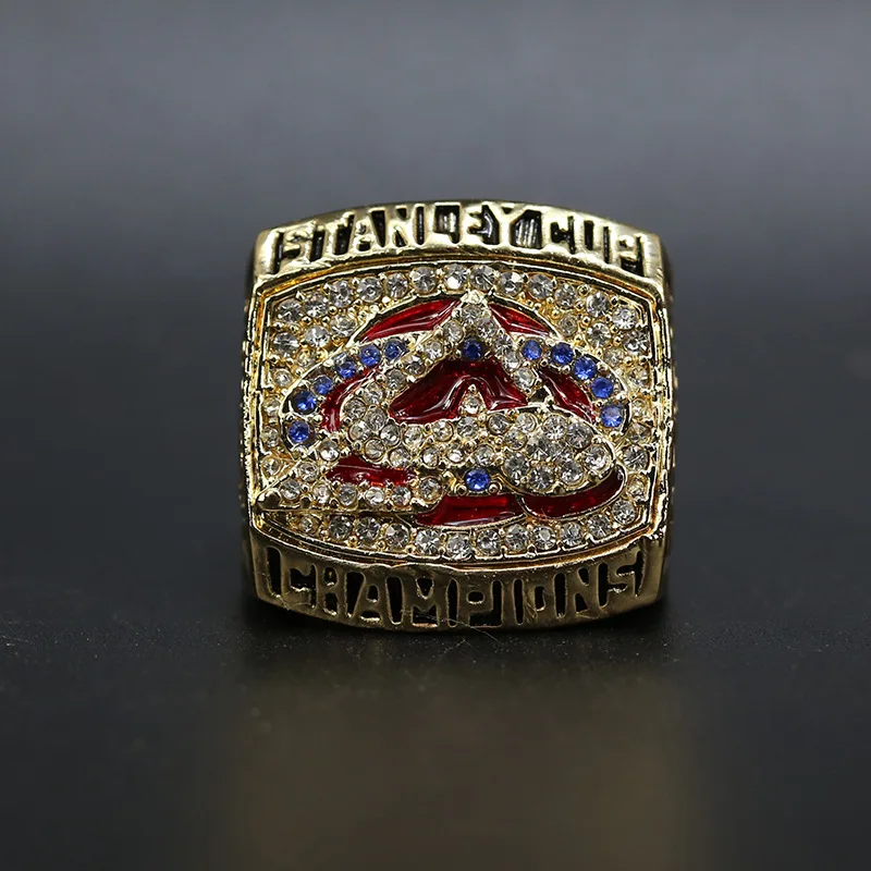 

2001 NHL Colorado avalanche championship ring Europe and America popular memorial nostalgic classic ring