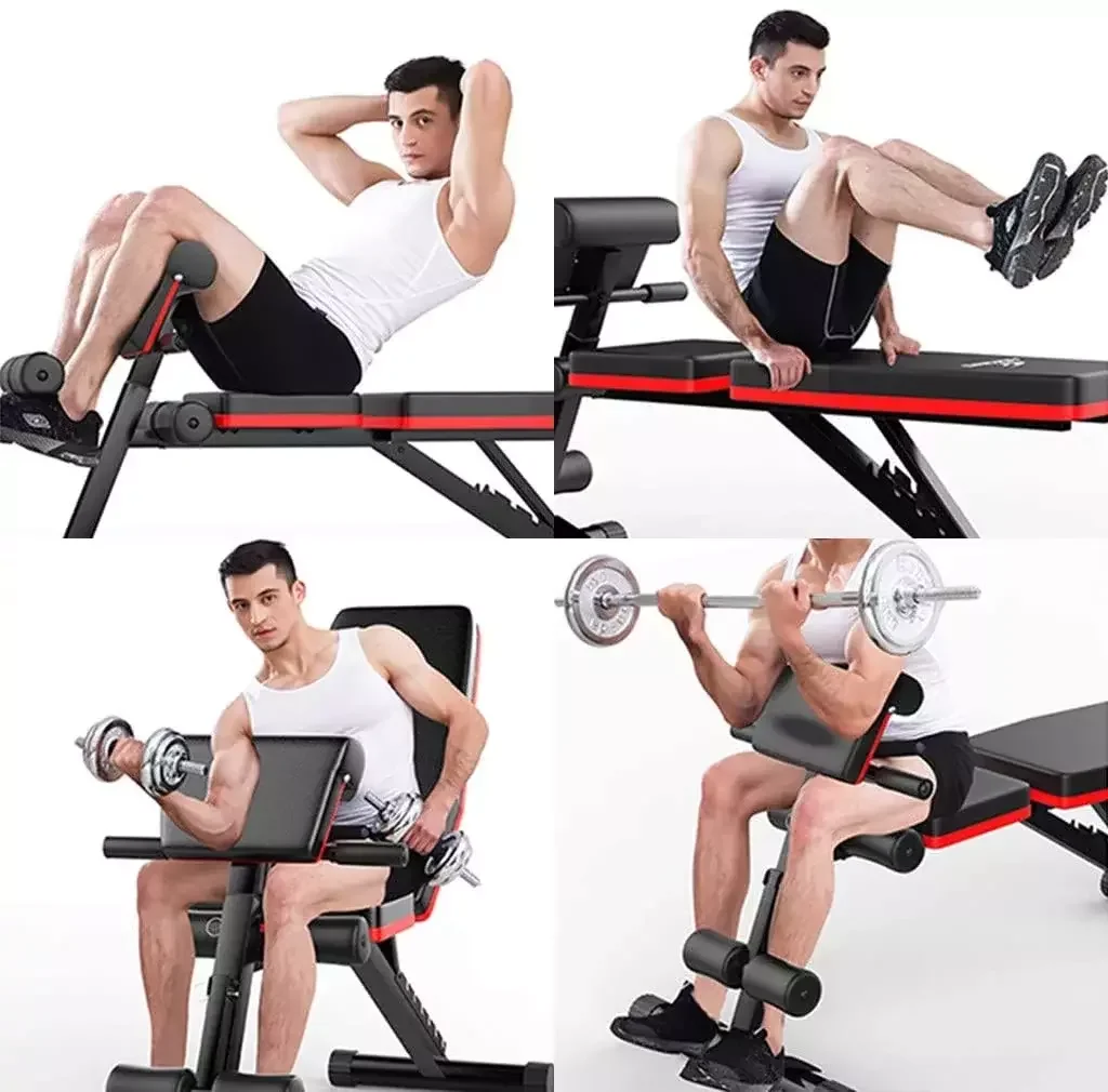 

Foldable Abdominal Exercise Bench Adjustable Dumbbell Sit Up Bench Multifunction Incline Weight Lifting Bench