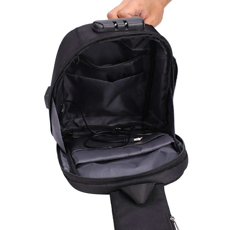 

Bag Supplier Custom High Quality Travel Sport Cycling Sling Chest Bag ,Waterproof Crossbody Small Men's Shoulder Bag for Man, Dark blue, black, dark grey