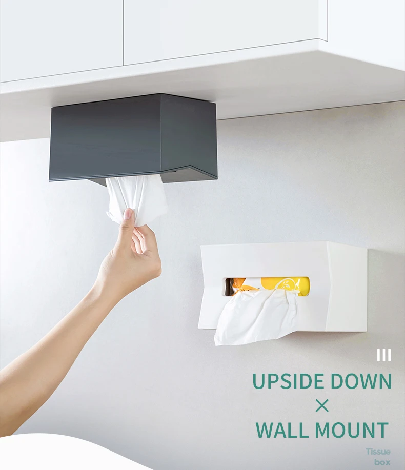 Wallmounted Tissue Box Tissue Holder Buy Wall Mounted Tissue Storage