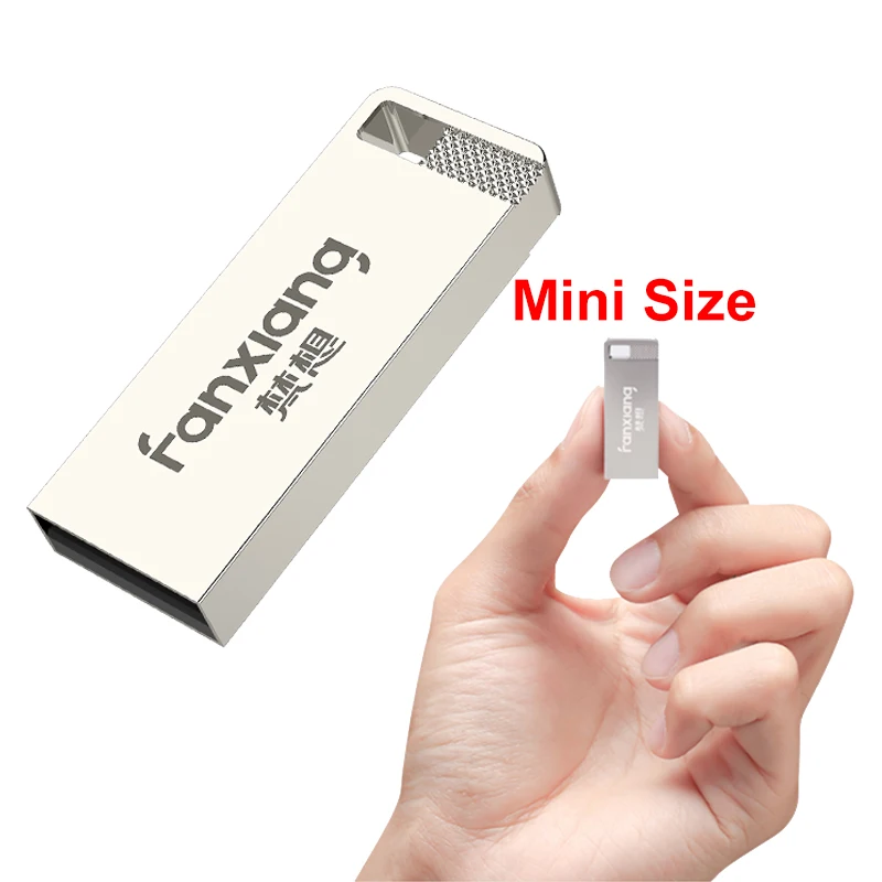 

1GB 2GB 4GB 8GB 16GB 32GB 64GB 128GB U Disk Memory Stick Mini Metal Pen Drives Pendrives USB 2.0 Flash Drives with Custom Logo, Silver, blue
