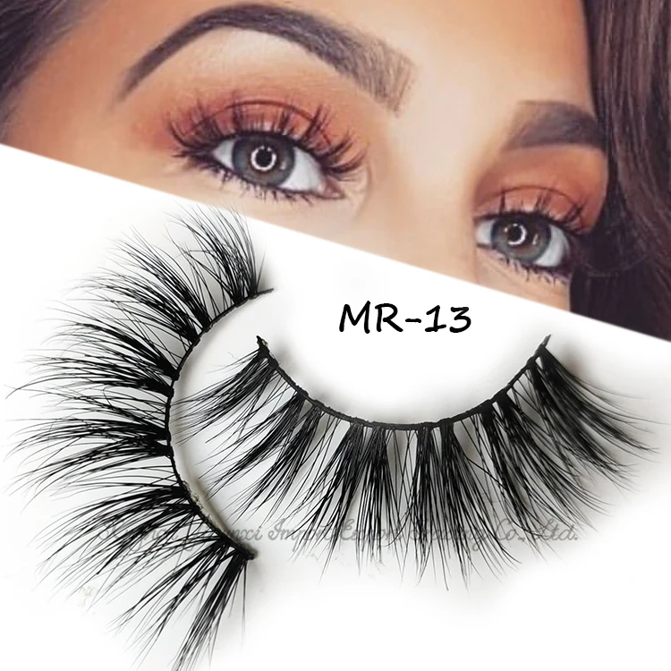 

High Quality Private Label Soft 3D mink lashes Handmade 3D Faux false lashes individual false eye lashes natural eyelashes