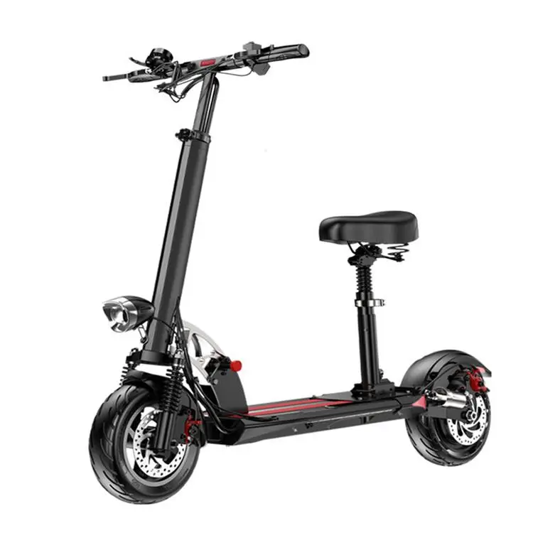 

China Cheap Hot Selling Powerful Adult For Customized 48V17.5Ah 10 Inch Max Speed 45Km Electric Scooter, Black/white