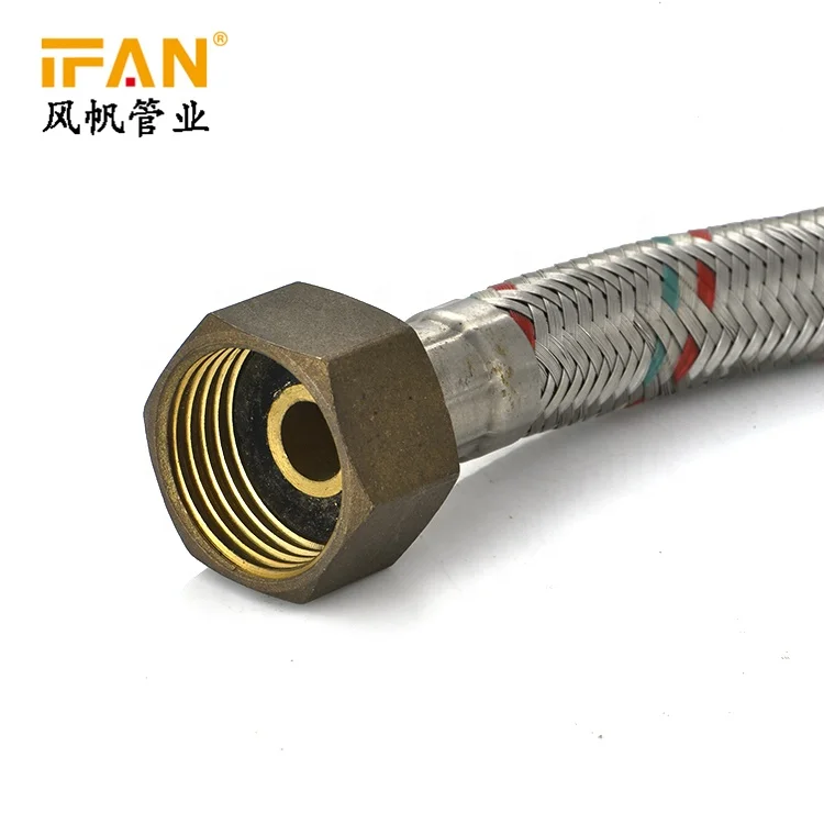 12.5mm 14mm 1/2ff Toilet Epdm Flexible Hose Braided Water High Pressure