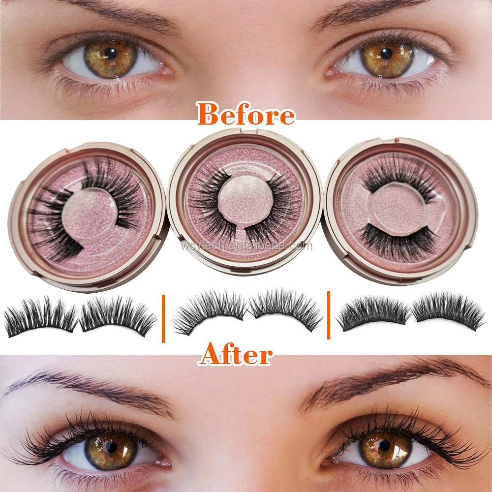 Wholesale Eyelashes Private Label Mink Eyelashes With Eyeliner Kit Lash