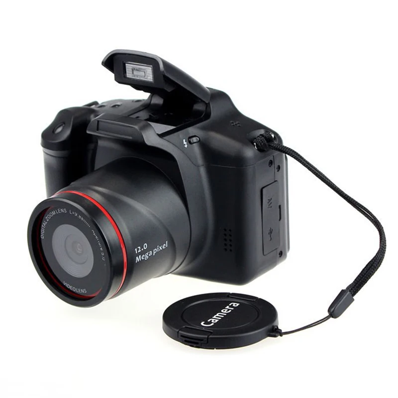 

Hot Sale DV SLR Camera Full HD 720P Recording 2.4 inch Screen Dslr Camera 16.0 Mega Pixels HD Digital Camera, Black
