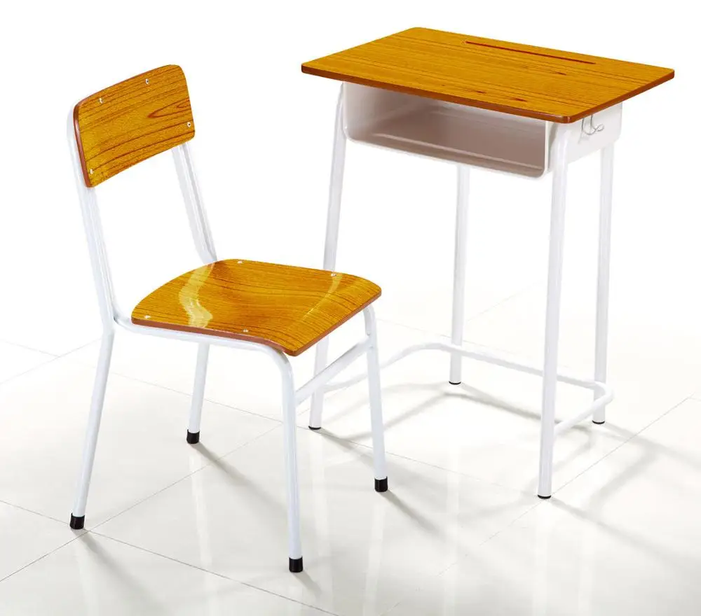 
Modern School Classroom Study Students Desk Chairs 