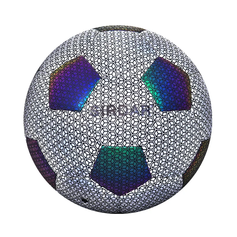 
Football Wholesale Official Soccer Ball Size 5, Glowing Reflective Soccer Ball, Perfect For Sport Gift 