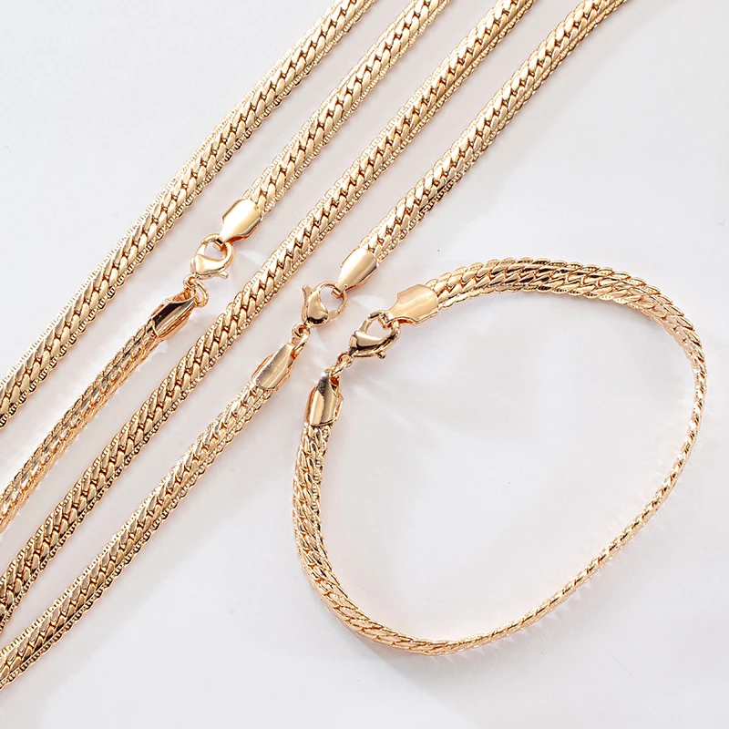 

China supplier high quality 24 karat gold necklace pendant zircon necklace in 2021