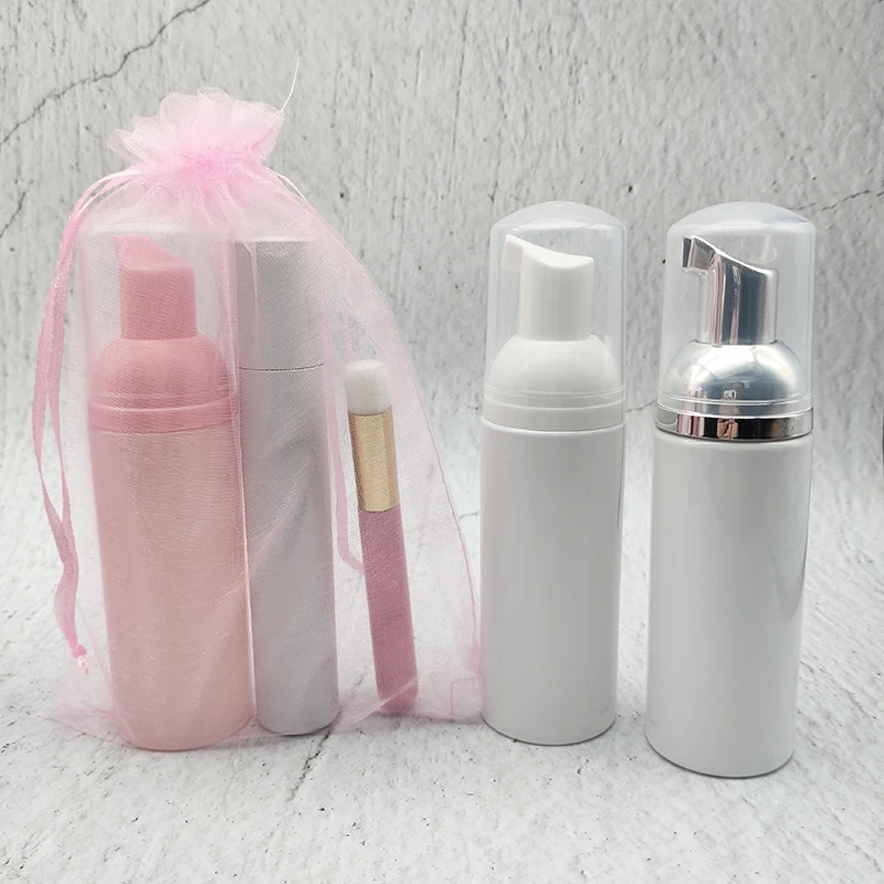 

Factory Wholesale Custom Matte Shampoo Bottles Vegan Lash Extension Cleanser