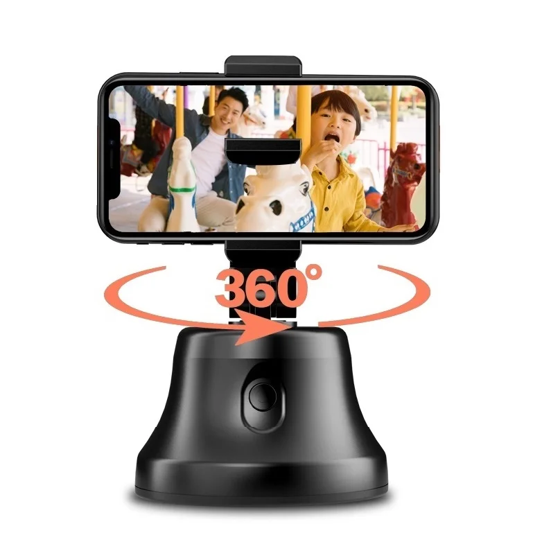 

P5 Cheap Rechargeable Smart Ai Intelligent Multi Function 360 Rotating Selfie Shooting Pitch Angel Gimbal Phone Stand for Selfie