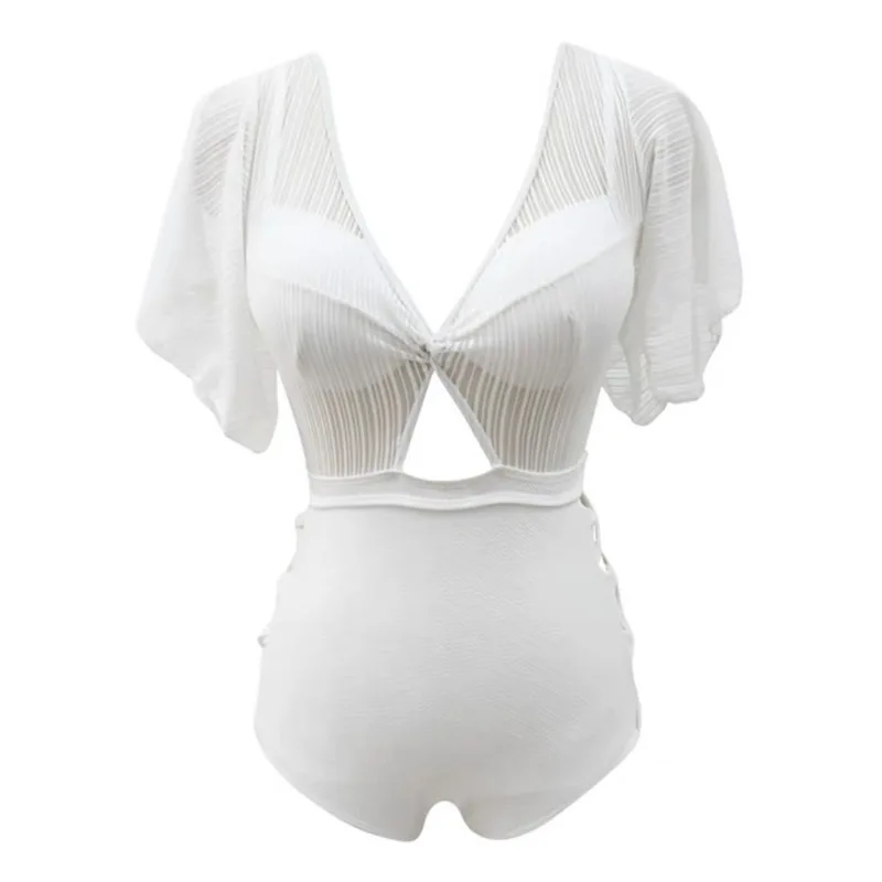 

YZ-0316 Sexy Conjoined Swimsuit Bikini One Piece Sexy Swimsuit Women Bikini
