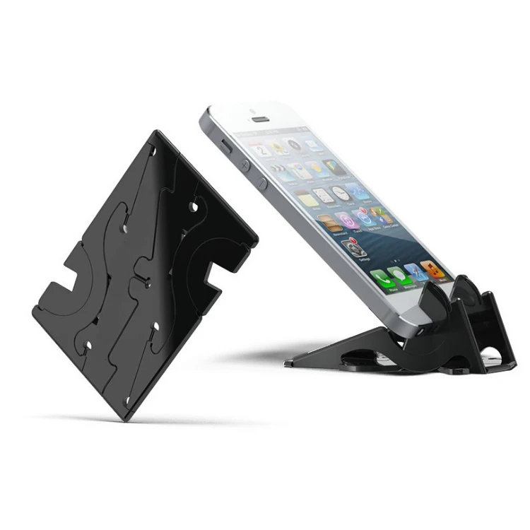 

Factory Wholesale Universal Pocket Size Desktop Tripod Stand Foldable Tablet Phone Holder, Black;orange;green;red;purple;yellow