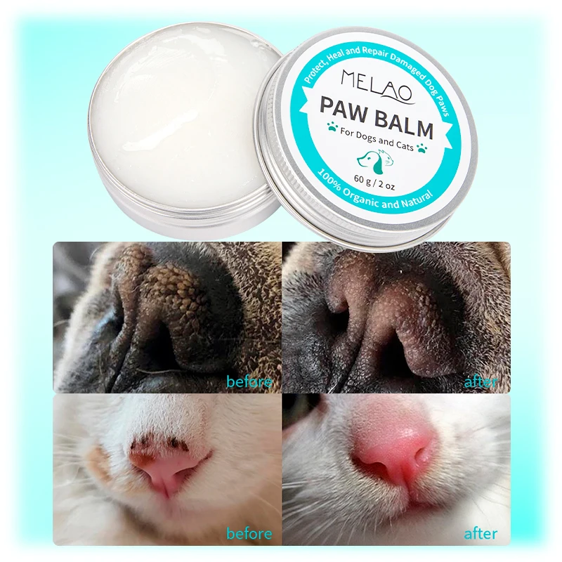 

OEM/ODM Wholesale Private Label Pet Dog Paw Protect Moisturizing Paw Balm, Light yellow