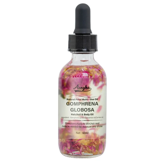 

Sales Factory Direct Custom Unique Therapeutic Grade Natural Plant Gomphrena globosa Petal Essential Oils With Young Flowers, Clarity