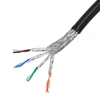Factory supply high speed 1000Mbps 500MHz used for large enterprises bare copper cat6a SFTP networking easy to pull box cable