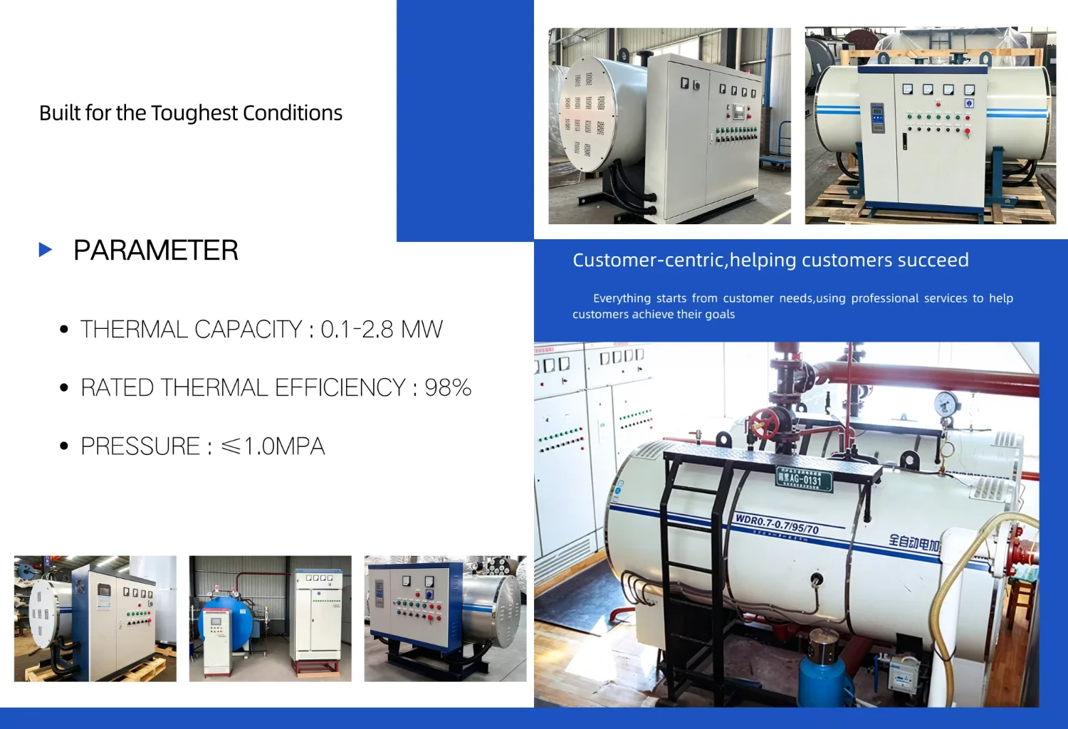 Hot Water Boiler, 100, 0.1-1.6MPa, PLC - detail 6