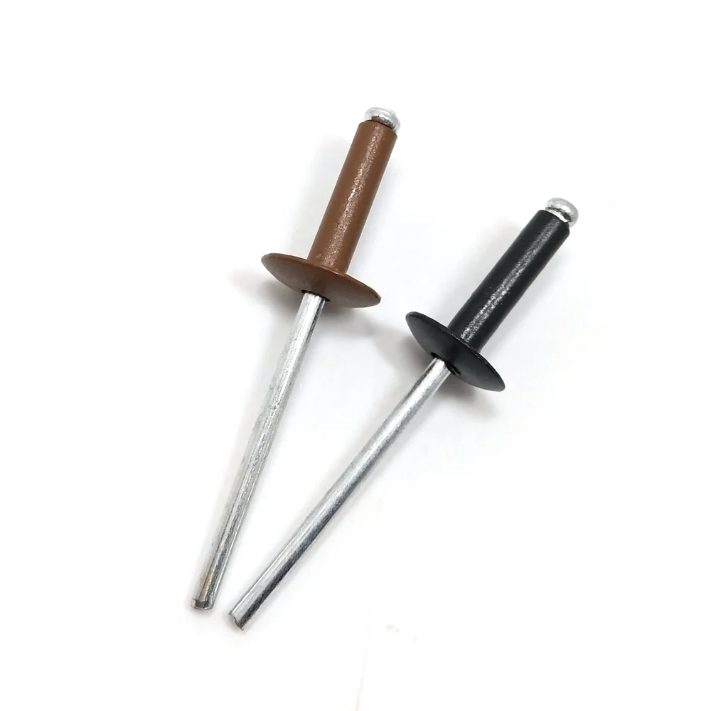 彩色铆钉大头铝盲拉铆钉