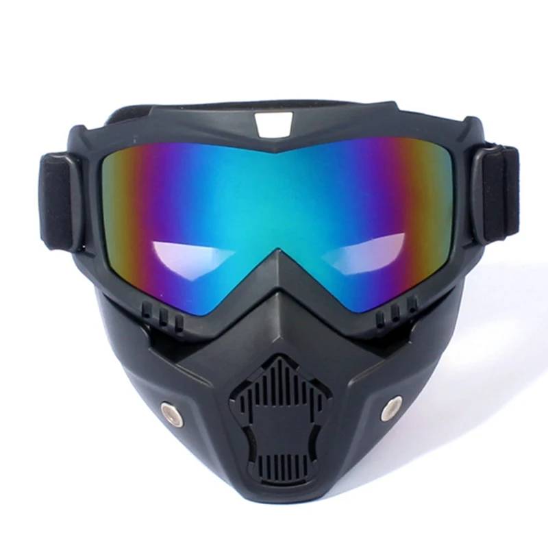 

Motorcycle Glasses Harley Tactical Glasses Skiing Retro Windproof Sand Riding Glasses