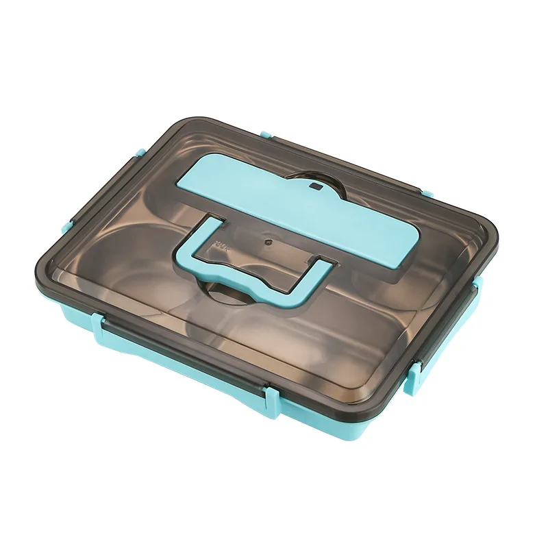 

heating electric biodegradable insulated tiffin food stainless steel lunch box, Customized color