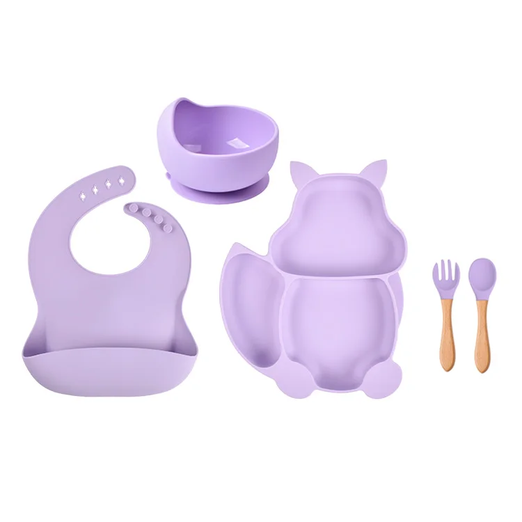 

Wholesale cheap High Quality BPA Free Waterproof Silicone Baby Bib With Food Catcher Baby Silicone Feeding Bibs