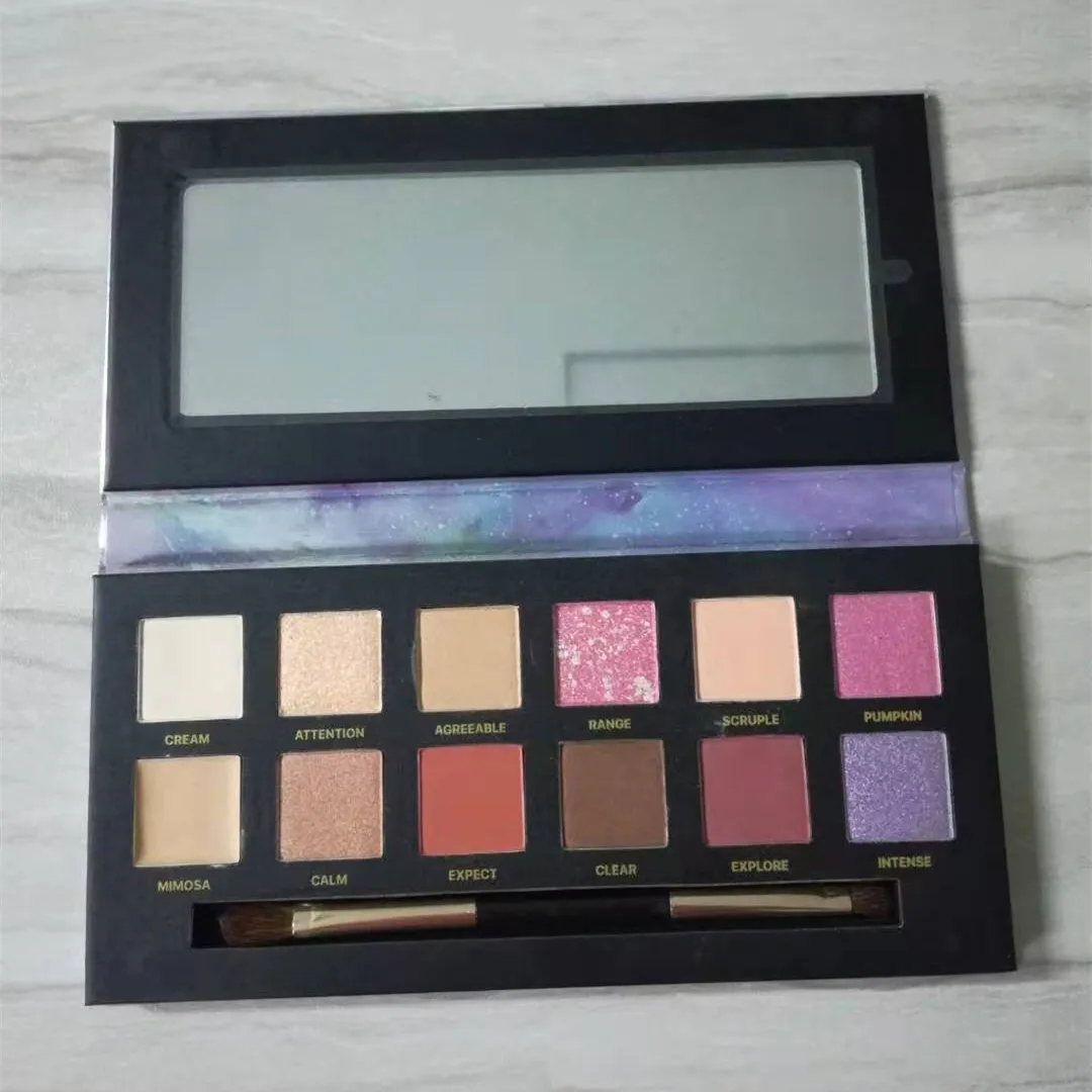 

Top Selling Eye Makeup Natural High Quality Private Label 12 Colors Custom Eyeshadow Palette Eye Shadow palette Makeup, Custom color